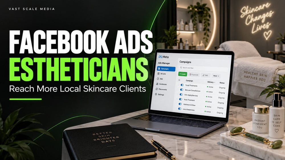 Facebook Ads guide for estheticians to generate more bookings