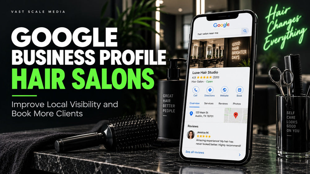 Google Business Profile local SEO guide for hair salons