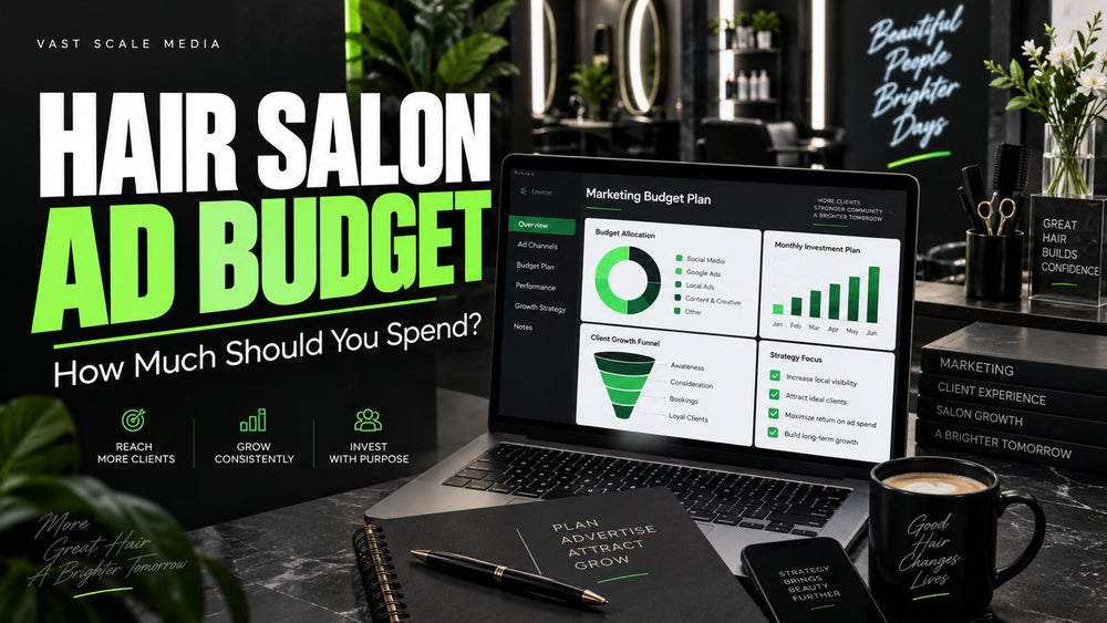 Hair salon advertising budget and marketing spend guide