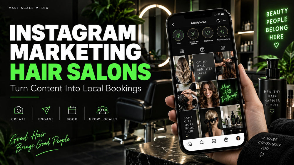 Instagram marketing guide for hair salons to turn content into bookings